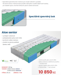 Matrace Materasso ALOE senior 
